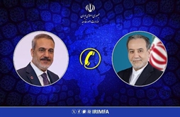 I.R. Iran, Ministry of Foreign Affairs- Iranian Turkish Foreign Ministers discuss bilateral relations and regional developments in phone call